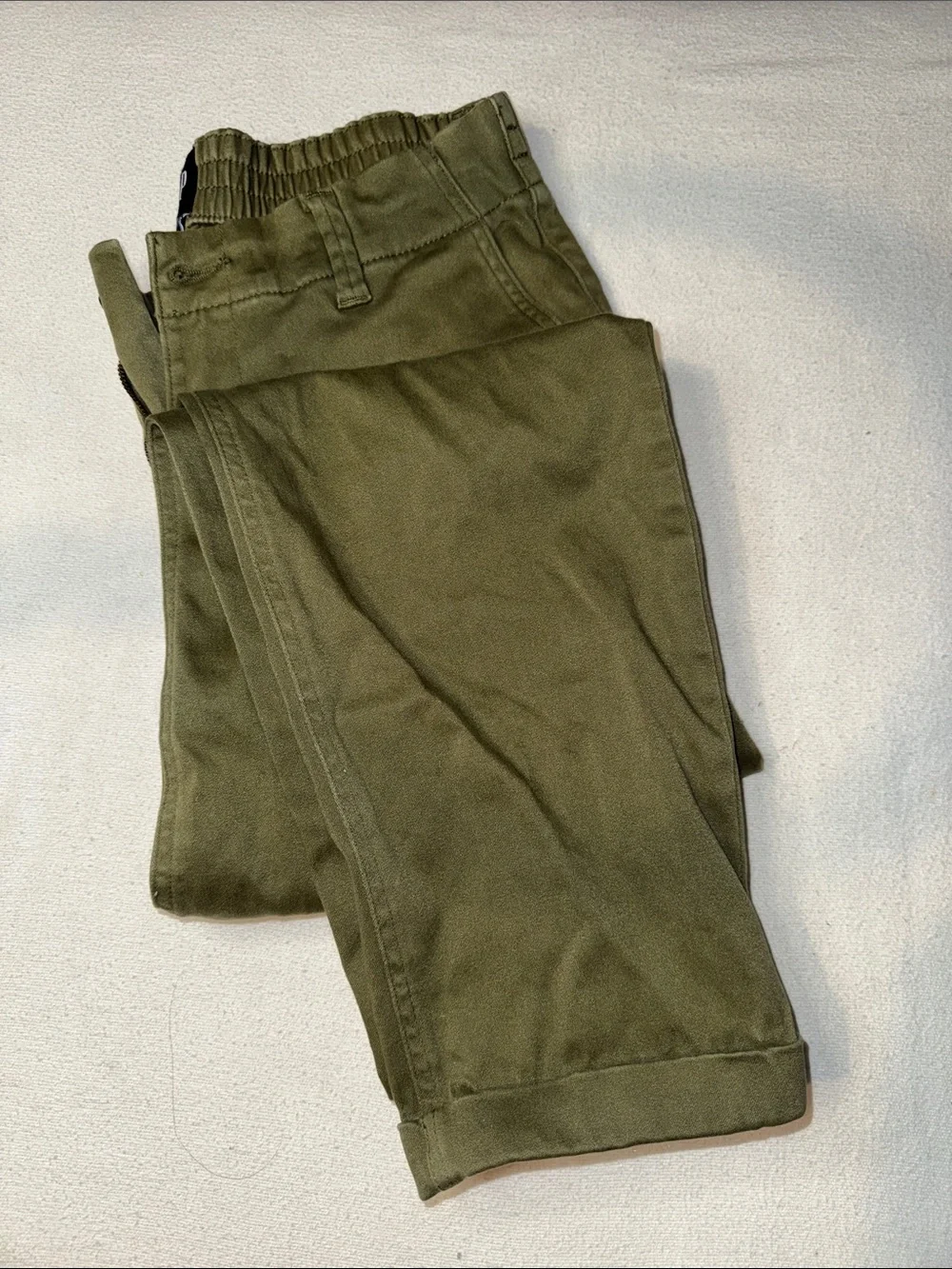 GAP Women’s Casual Twill Pants - Black, Navy, Olive